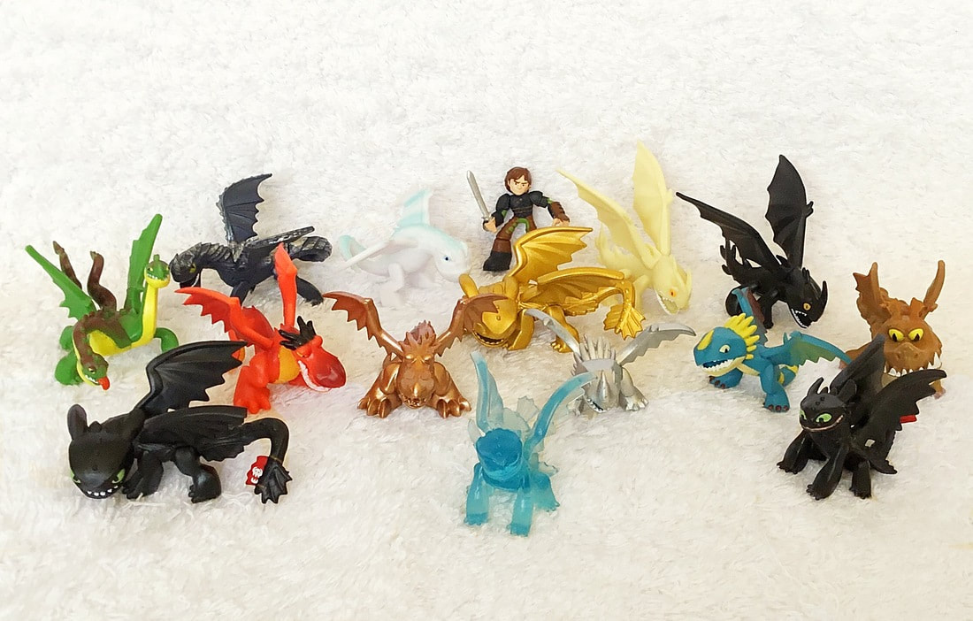 How to Train Your Dragon Race to the Edge Dreamworks Battle Dragons  Minifigures