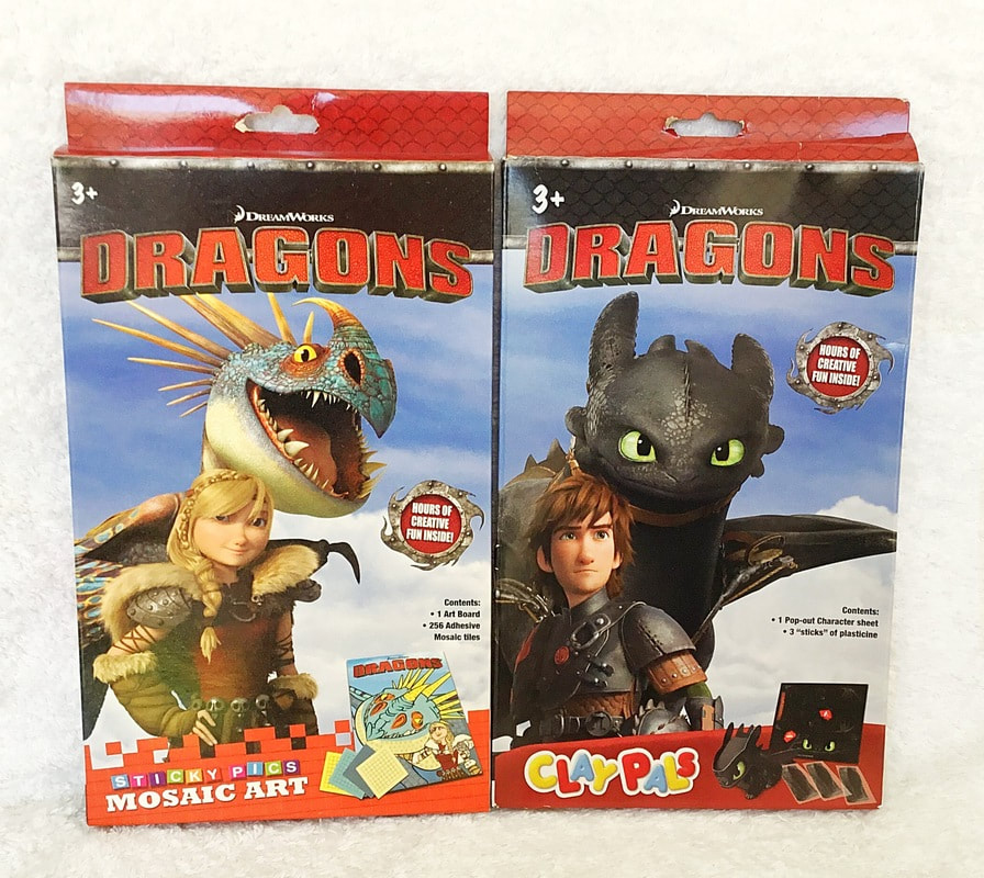 Top Trumps How to Train Your Dragon Card Board Game Plastic Case with Toothless 